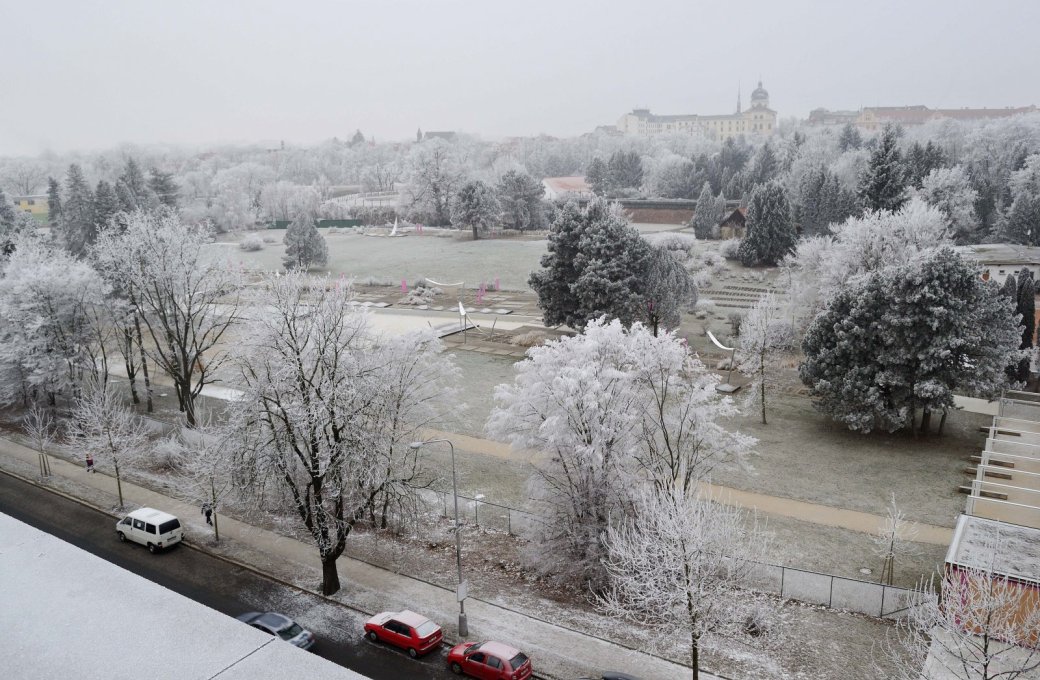 Přes Vánoce i Nový rok bude uzavřen průchod přes Rozárium a Botanickou zahradu. 