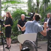 Palmový skleník hostil debatu kandidátů na hejtmana